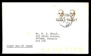 Mayfairstamps Canada FDC 1974 pair to Ottawa First Day Cover aaz_98265