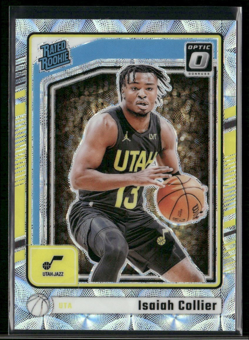 2024-25 Donruss Optic Premium Box Set /249 Rated Rookie Isaiah Collier #295
