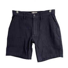 Taylor Stitch The Trail Shorts Mens 28 In Navy Reverse Sateen NEW HTF Blue