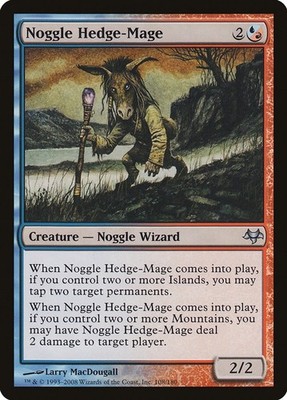 Noggle Hedge-Mage - 108 - Eventide - NM