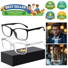 Blue Light Glasses for Women Blue Light Blocking Glasses Men Computer Gaming ...