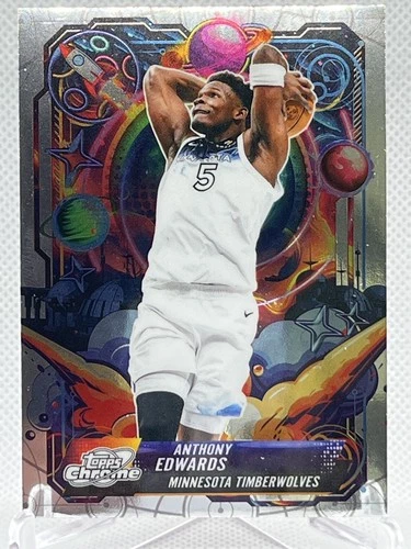 2025 Topps Cosmic Chrome Anthony Edwards Base (RAW)