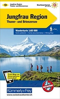 Jungfrau Region: 2019 SHEET MAP 9783259022184
