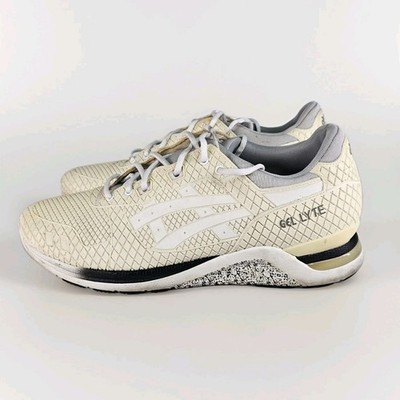 ASICS Gel-Lyte Evo Samurai Pack Mens 10 White Black Gray Running Geometric Rare