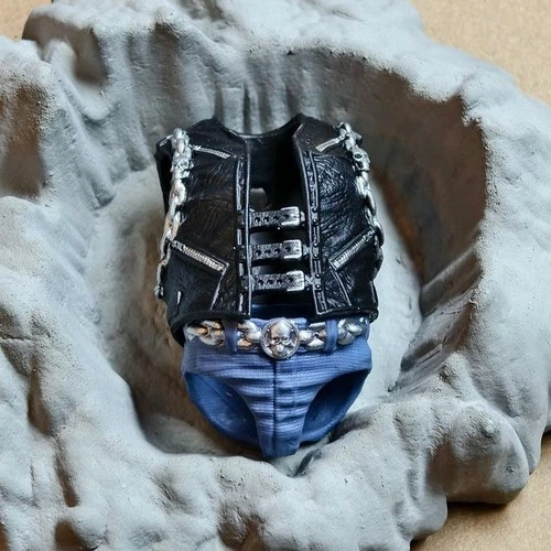 Accessories Hasbro 6" GI Joe Special Forces Figure Vest Leather Jacket Shorts