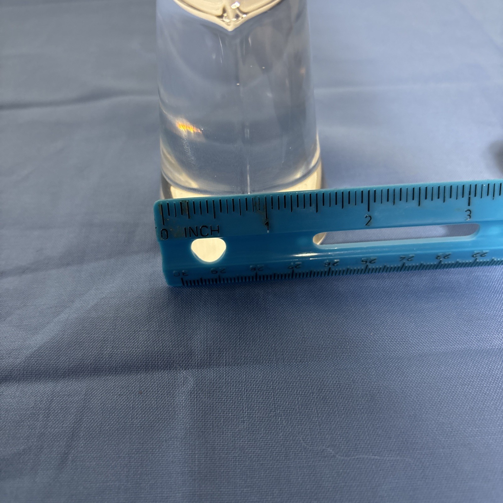 Vintage “The Toscany Collection” 24% Lead Crystal Angel 7” Tall Figurine Japan