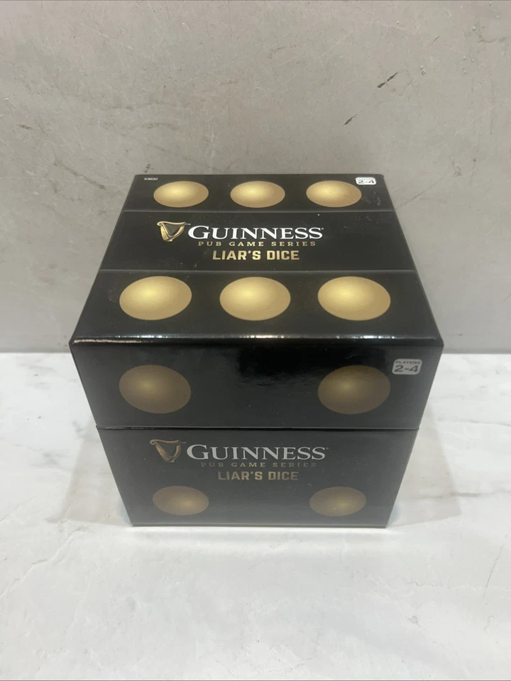 Guinness Pub Game Series - Liar's Dice - 2-4 Players (University Games, 2019) - Image 2 of 4