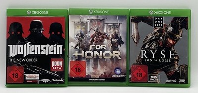 Bundle Wolfenstein The New Order For Honor Ryse Son of Rome XBOX One