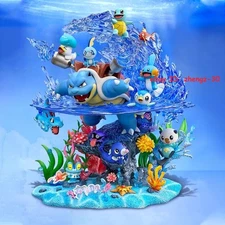H31CM Blastoise GK Statue Anime PVC Painted Figure Model Collections Xmas Gift