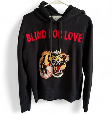 Gucci Blind For Love Tiger Hoodie (authentic)
