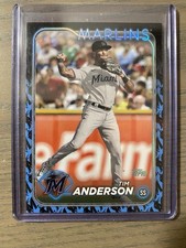 2024 Topps Series 2 - Tim Anderson Team Logo Border Marlins SP