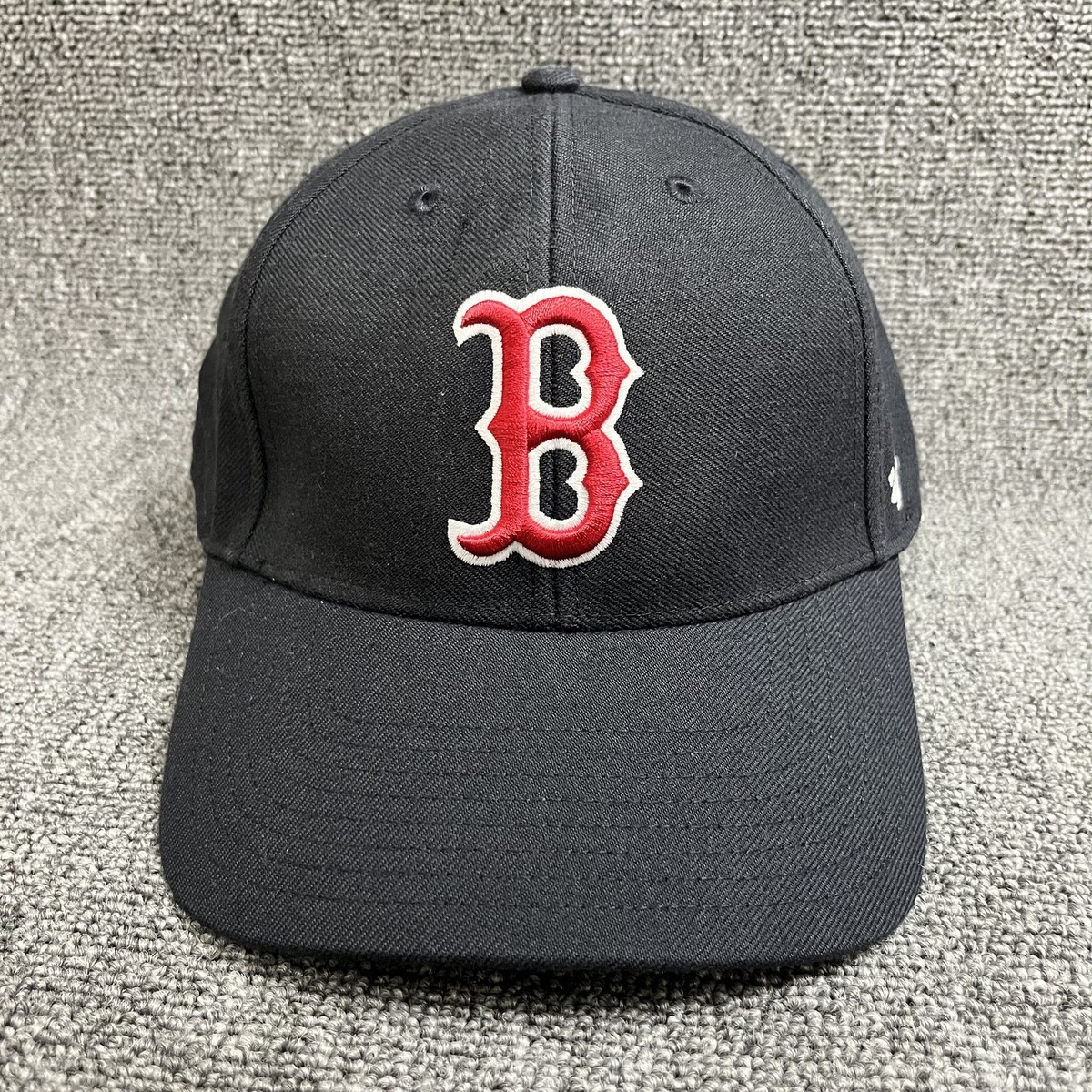 New '47 Boston Red Sox MVP Adjustable Hat Black Red B Logo MLB Cap