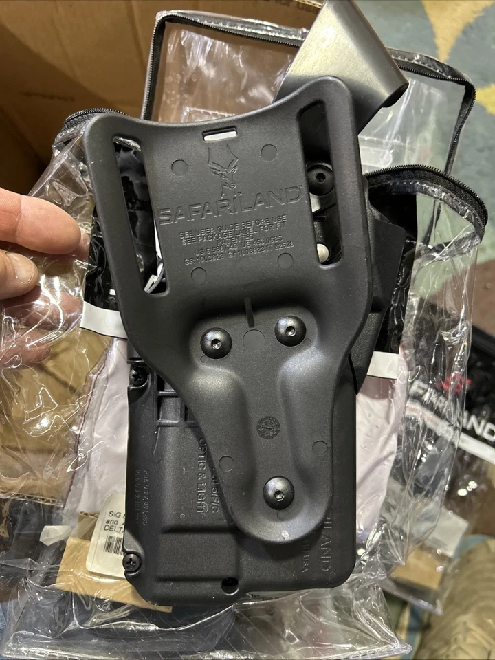 Safariland Right Handed Duty Holster - Sig Sauer P320RX Carry Level 3, Left - Image 4 of 4