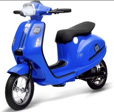 New Electric Motorcycle 24V 350W Kids Ride on Toy Moped Max Up to 14MPH Age 8-12