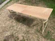 Wooden Hardboard Folding Wallpaper Paste Pasting Table