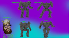 Ursus Alternate Mech Model For Battletech 6mm...