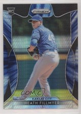 2019 Panini Prizm Tier III Blue Hyper Prizm Heath Fillmyer #209 aw2
