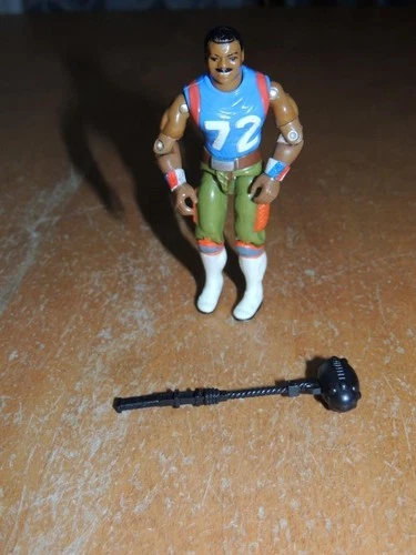 1986 GI Joe William the Refrigerator Perry 100% complete Mail Away NICE!