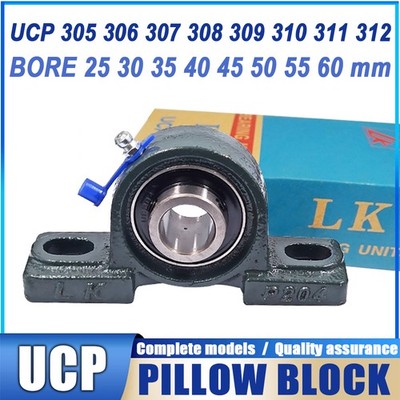 Self Lube Metric Take Up Unit Housing Flange Bearing UCP 305 306 307 308 309 312
