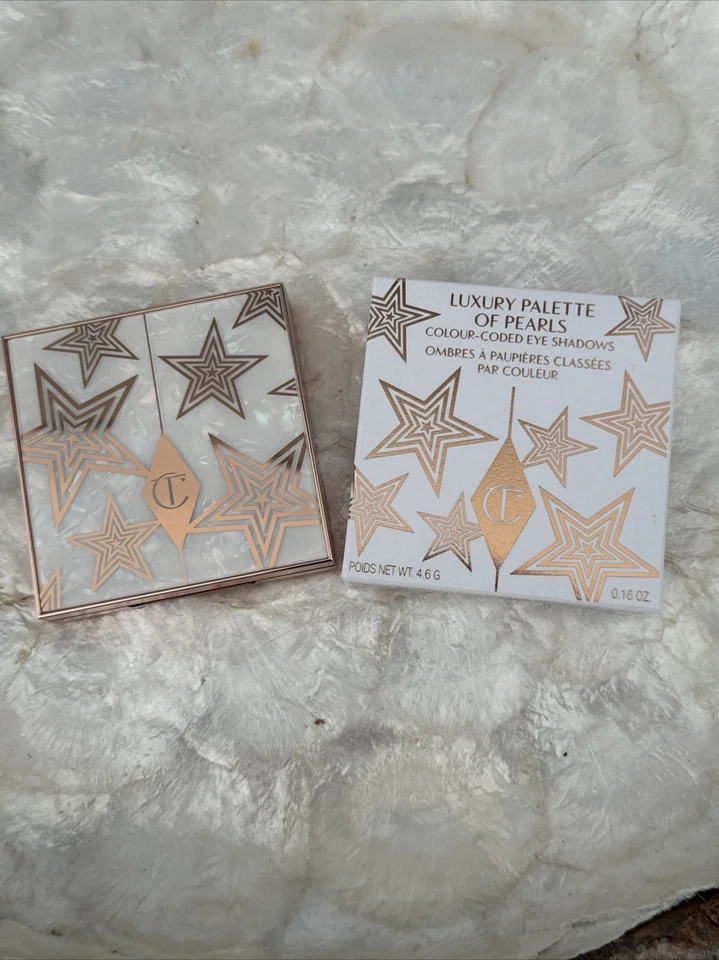 CHARLOTTE TILBURY LUXURY PALETTE OF PEARLS COSMIC PEARL EYE SHADOW NEW - Image 3 of 4