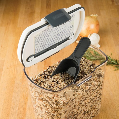 Progressive Prepworks Grain ProKeeper Storage Container, Clear - Picture 5 of 6