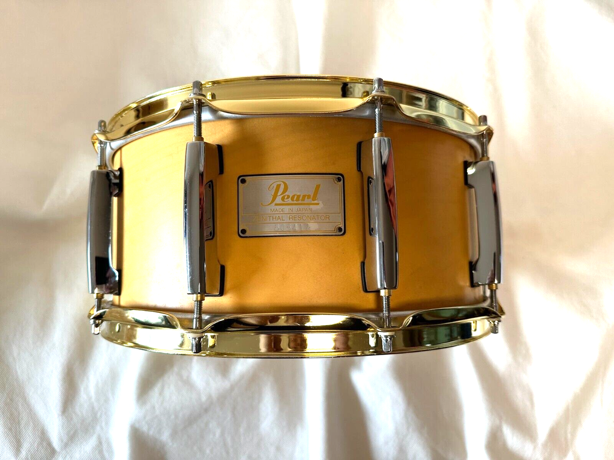 Pearl Zenithal Resonator Maple Snare Drum Matt Natura Gold Hoop 14