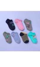 Baby Girls' 7 Pack of Unicorn Socks - More Than Magic Shoe Size 5.5 - 8.5 