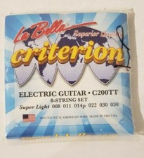 La Bella Criterion Electric Guitar Strings C200TT