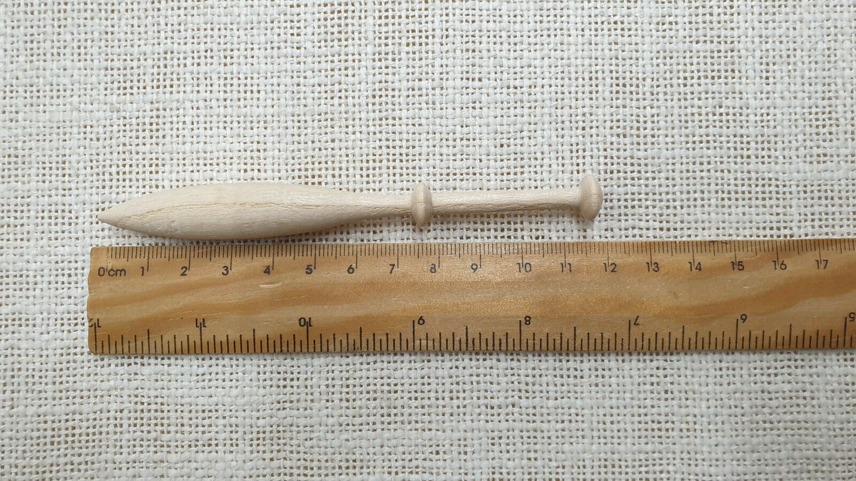 Set 6 Punzonatrici Per Cucito E Patchwork - Puntuali In Acciaio Con Manico Legno - Foto 7