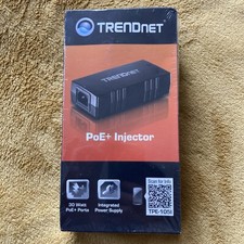 Trendnet Poe+ Injector TPE-105I *Sealed New* computing network poe ethernet port
