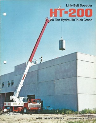 Equipment Brochure - Link-Belt Speeder - HT-200 - Truck Crane (E4576)