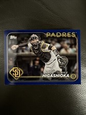 2024 Topps Series 2 #512 Kyle Higashoika Royal Blue Parallel