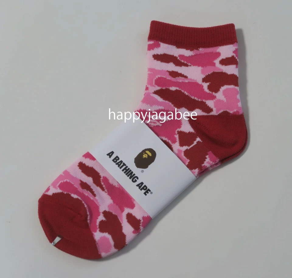 A BATHING APE Goods Men's ABC CAMO ANKLE JACQUARD SOCKS 1K70184002 b - Image 3 of 4