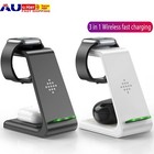 3 in 1 Wireless Charger Dock Charging Station For Apple Watch iPhone 17 16 15 14