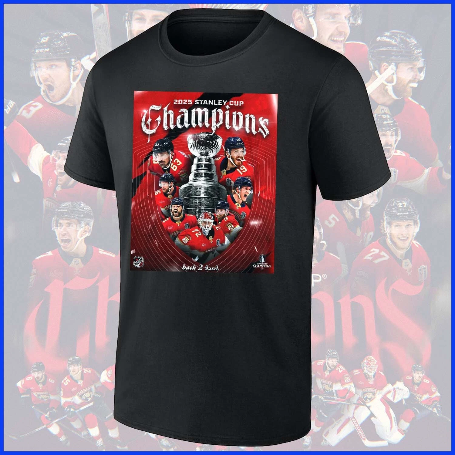 Florida Panthers 2025 Stanley Cup Champions T-Shirt