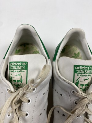 Vtg Adidas 1978/79 First run official full Stan Smith France Sz 10
