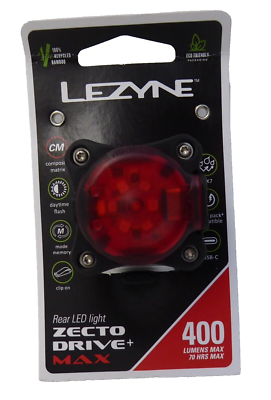 Bright Leds Lezyne Zecto Drive Max 250 Rear Lezyne Zecto Drive