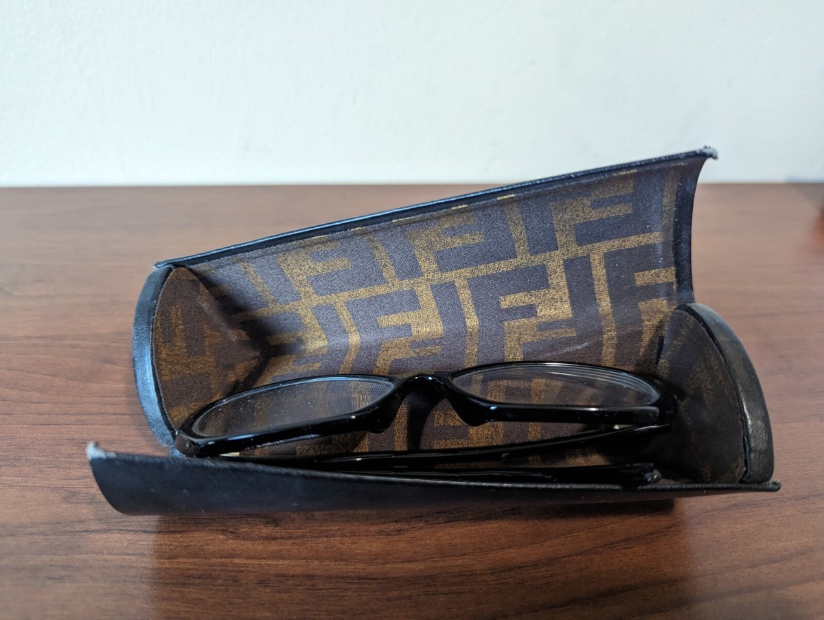 FENDI F977 Eyeglasses Frames Black 54-14-135 Frames Only | eBay display picture 2
