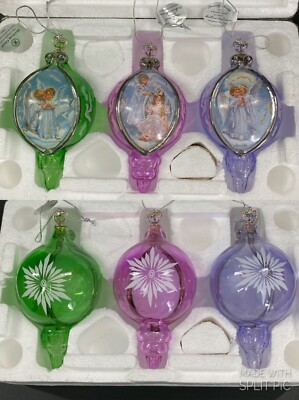 BRILLIANT REFLECTIONS Heirloom Glass Ornaments Sandra Kuck 2002 Bradford Edition