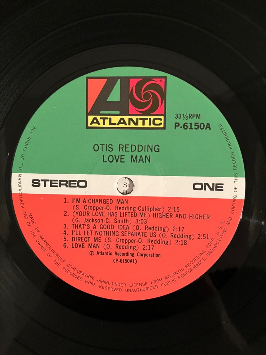 その他 LP Otis Redding Love Man P6150A ATLANTIC /00260 OTIS REDDING LOVE MAN STEREO LP REISSUE JAPAN PRESSING