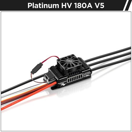 HOBBYWING Platinum 260A SBEC/OPTO HV V5 ESC 6-14S für 700-800 Size Hubschrauber - Bild 20 von 20