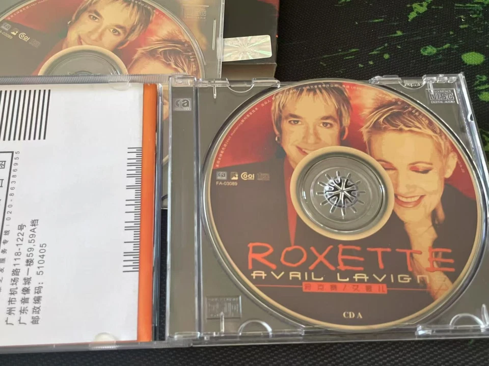 ROXETTE Avril Lavigne Collection China 1st Edition 24-bit  2 x CD Cover Version Foto 4 de 4