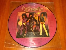 CINDERELLA NIGHT SONGS *RARE* 12" PICTURE DISC VINYL LP US PRESS 1987 LIMITED