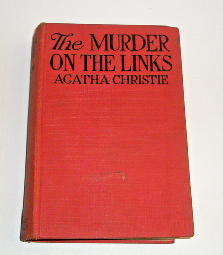 The Murder on the Links Agatha Christie Grosset & Dunlap 1923 HC