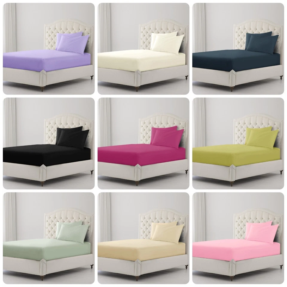 Bunk Bed Fitted Sheet Polycotton Non Iron Easy Care 2 Foot 6 Inch