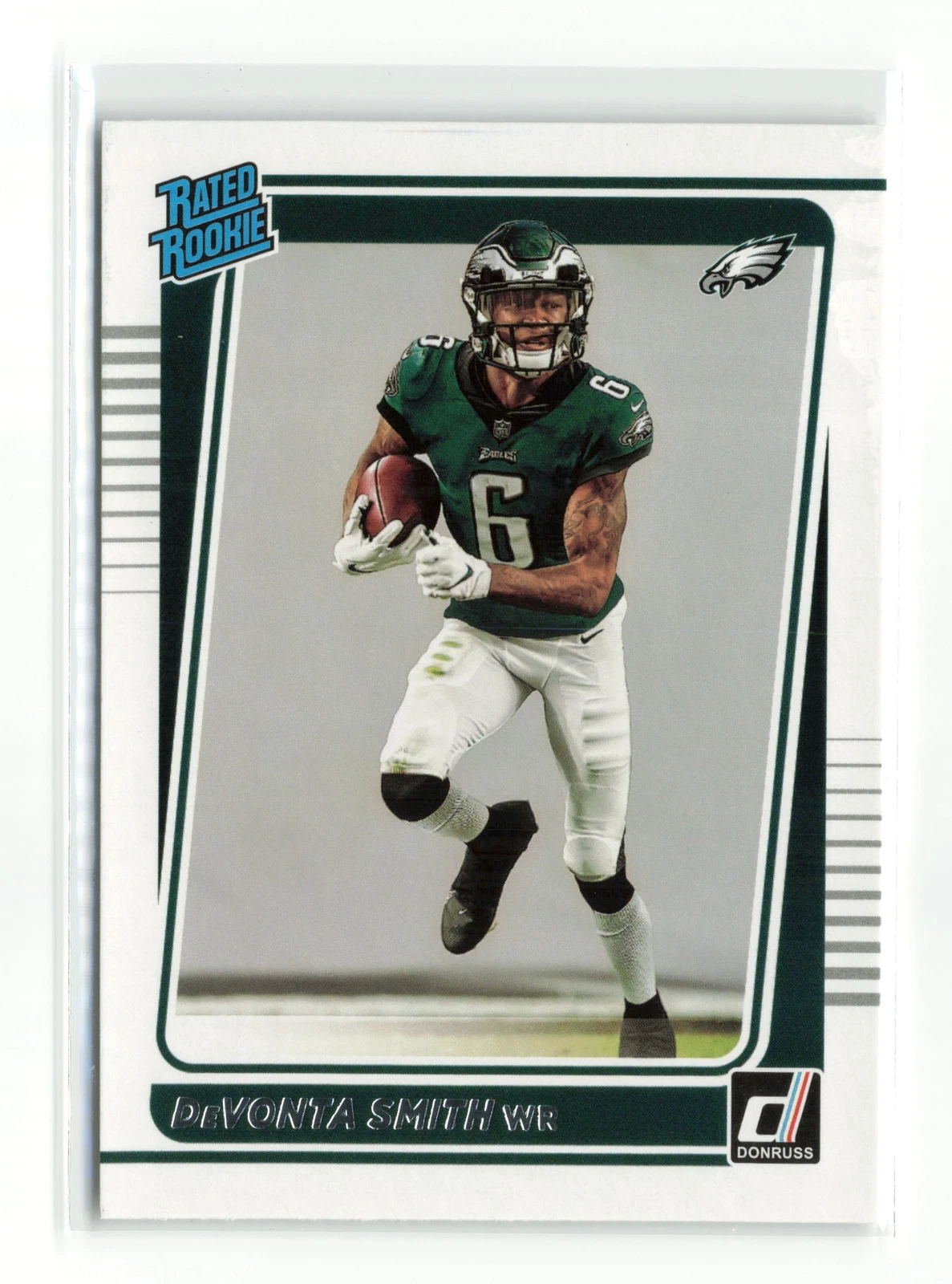 DEVONTA SMITH #261 2021 PANINI DONRUSS EAGLES RC ROOKIE