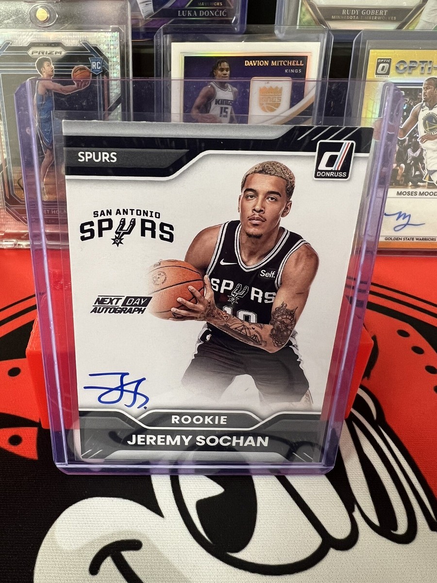 Jeremy Sochan Next Day Auto | eBay