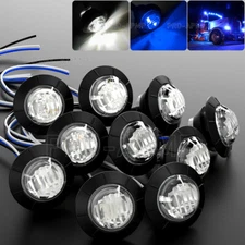 10x Marine Boat LED Deck Courtesy Lights Stern Transom Light 12V White+Blue 