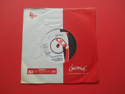 ROCKY SHARPE & THE REPLAYS RAMA LAMA DING DONG 7'' SINGLE 1978 UK EXCELLENT
