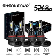 6000K Front LED Headlights Bulbs For GMC C1500 1988-1999 High/Low Beam Set of 4